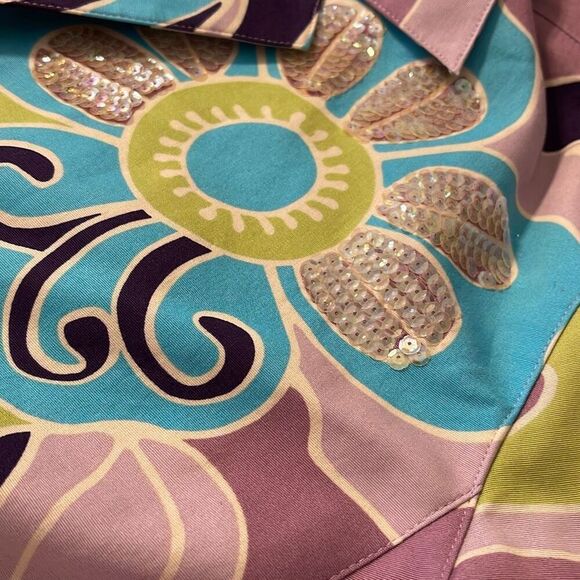 Cache Vintage Women’s Fitted/Sequined Short Jacket - Picture 11 of 16